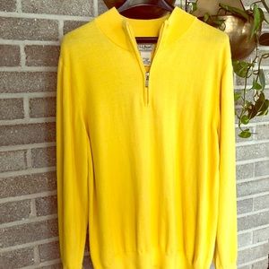 LL Bean zip up sweater